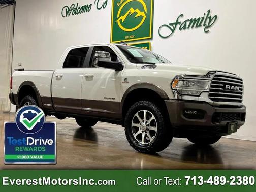 Pearl White 2024 RAM 2500 Longhorn