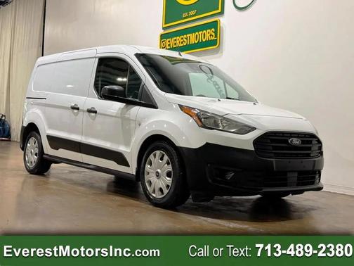 Frozen White 2022 Ford Transit Connect XL Cargo Van