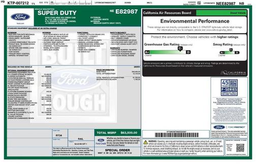 Oxford White 2022 Ford F-350 XL