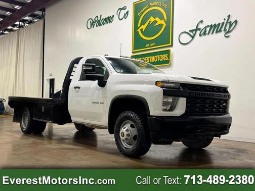 Summit White 2023 Chevrolet Silverado 3500 WT