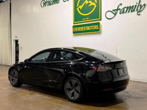 Solid Black 2023 Tesla Model 3 Standard Range