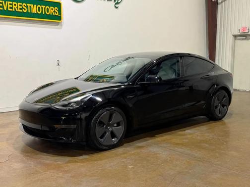 Solid Black 2023 Tesla Model 3 Standard Range