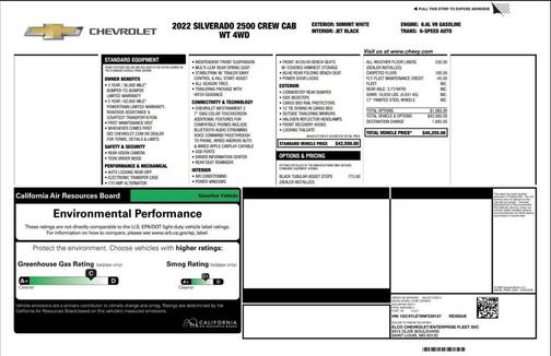 2022 Chevrolet Silverado 2500 WT