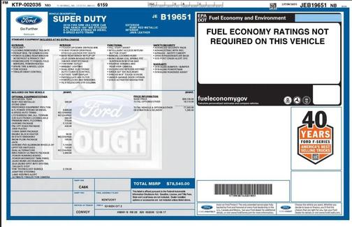 Red 2018 Ford F-350 King Ranch