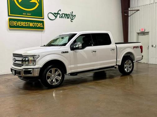White 2018 Ford F-150 Lariat