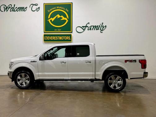 White 2018 Ford F-150 Lariat