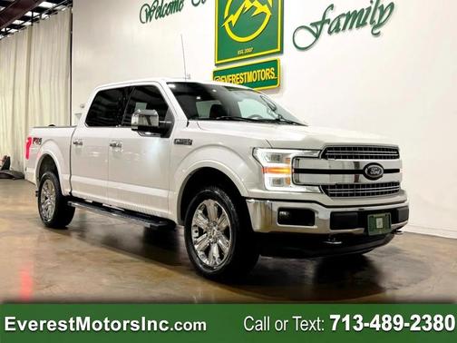 White 2018 Ford F-150 Lariat