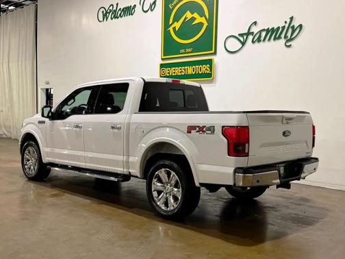 White 2018 Ford F-150 Lariat