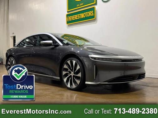 Quantum Gray 2022 Lucid Air Grand Touring