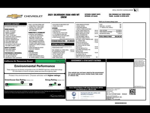 2021 Chevrolet Silverado 2500 WT
