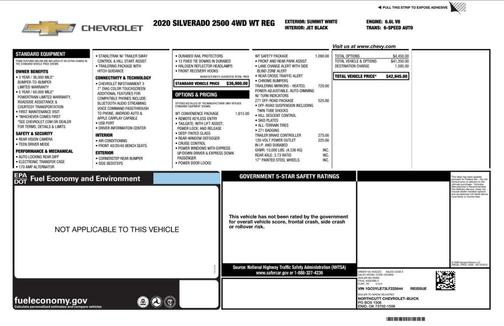 2020 Chevrolet Silverado 2500 WT