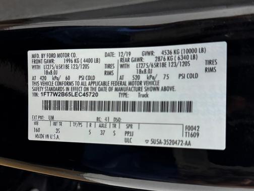 2020 Ford F-250 XLT