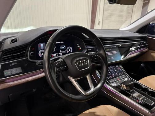 Blue 2019 Audi Q8 3.0T Premium Plus