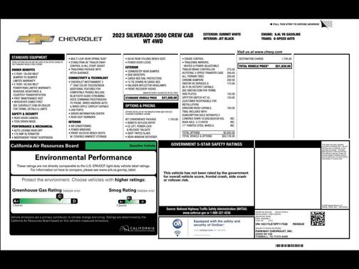 2023 Chevrolet Silverado 2500 WT