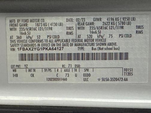 2023 Ford Transit-350 XLT