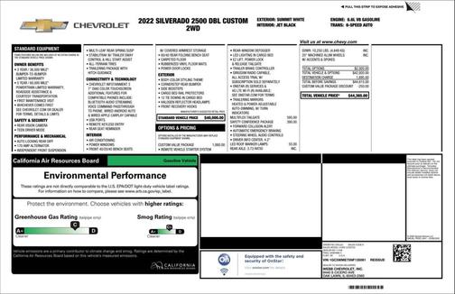 2022 Chevrolet Silverado 2500 Custom