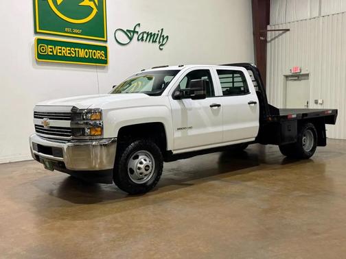 Summit White 2017 Chevrolet Silverado 3500 WT
