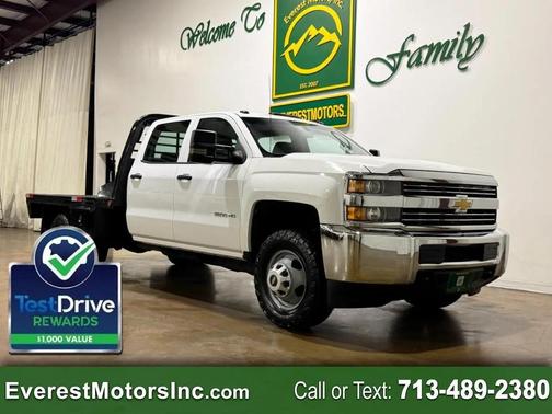 Summit White 2017 Chevrolet Silverado 3500 WT