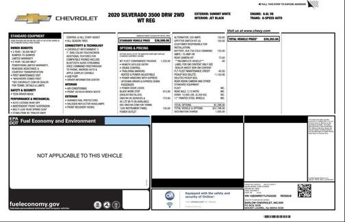 2020 Chevrolet Silverado 3500 WT