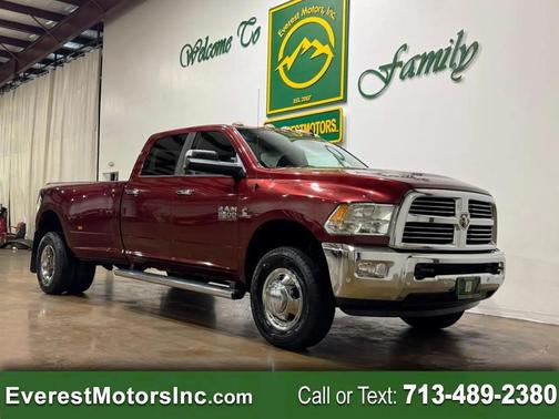 Delmonico Red Pearlcoat 2017 RAM 3500 Lone Star Crew Cab 4x4 8' Box