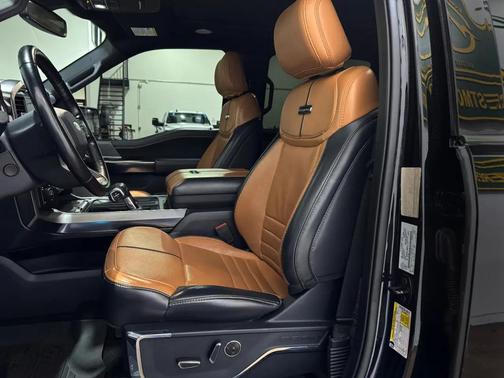 Agate Black Metallic 2021 Ford F-150 Platinum