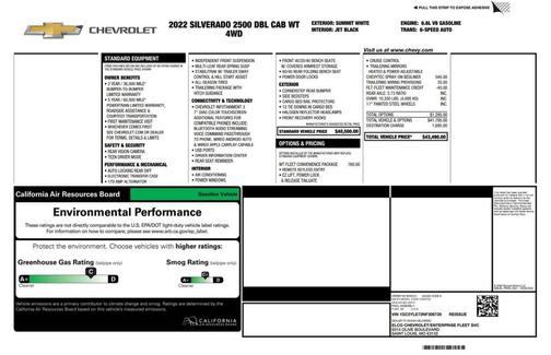 2022 Chevrolet Silverado 2500 WT
