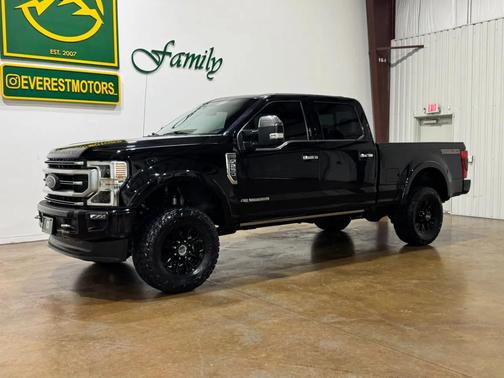 Agate Black Metallic 2020 Ford F-250 Platinum