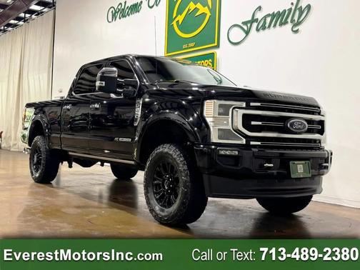 Agate Black Metallic 2020 Ford F-250 Platinum