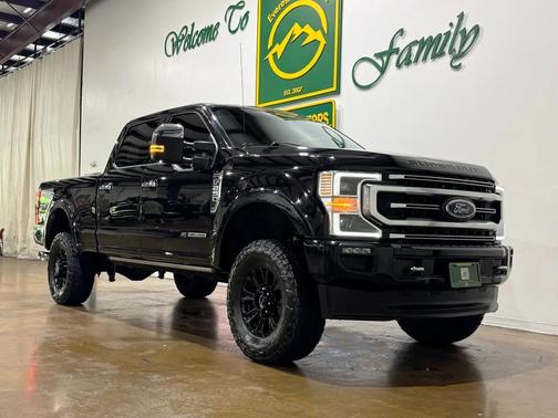 Agate Black Metallic 2020 Ford F-250 Platinum