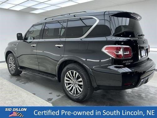 Black 2019 Nissan Armada Platinum