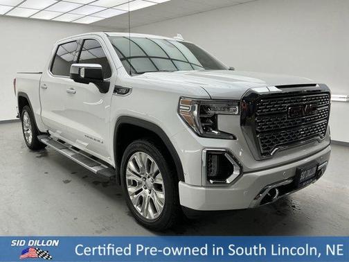 White Frost Tri-Coat 2020 GMC Sierra 1500 Denali