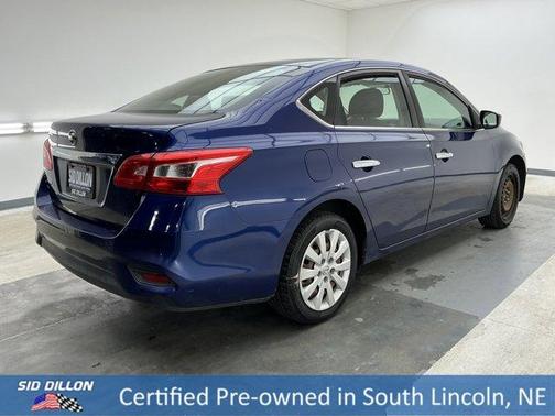 Deep Blue Pearl 2017 Nissan Sentra S