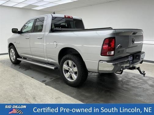 Bright Silver Clearcoat Metallic 2017 RAM 1500 Big Horn
