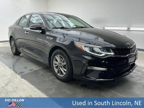 Ebony Black 2020 Kia Optima LX