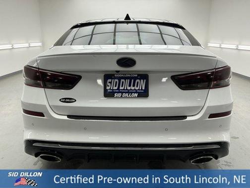 Snow White Pearl 2019 Kia Optima SX Turbo