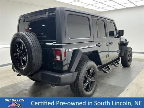 Black Clearcoat 2020 Jeep Wrangler Unlimited Sport Altitude