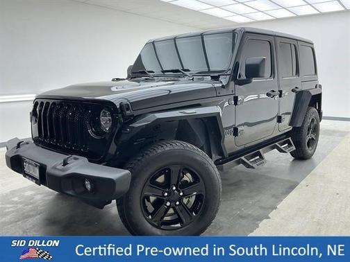 Black Clearcoat 2020 Jeep Wrangler Unlimited Sport Altitude