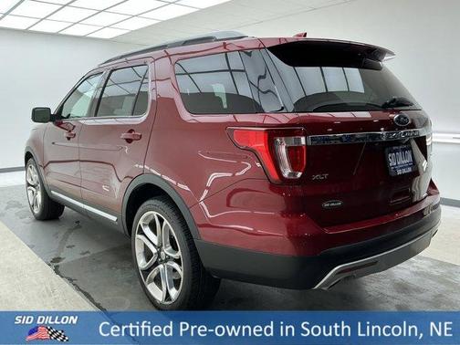 Ruby Red Metallic Tinted Clearcoat 2017 Ford Explorer XLT