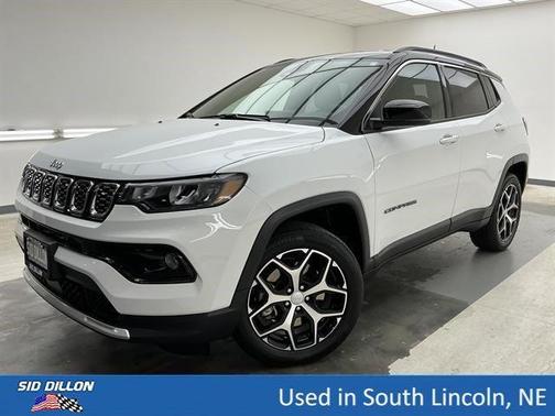 Bright White Clearcoat 2024 Jeep Compass Limited