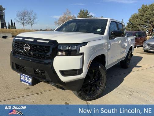 Glacier White 2026 Nissan Frontier SV