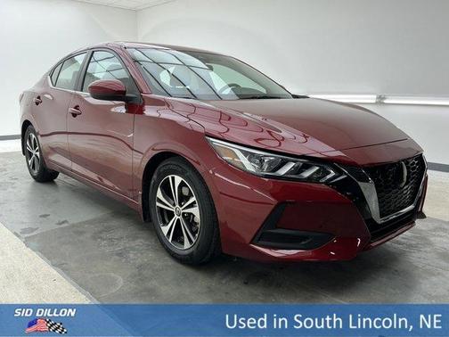 Scarlet Ember 2022 Nissan Sentra SV