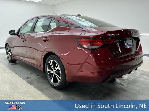 Scarlet Ember 2022 Nissan Sentra SV