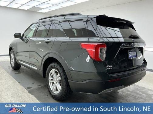 Forged Green Metallic 2023 Ford Explorer XLT