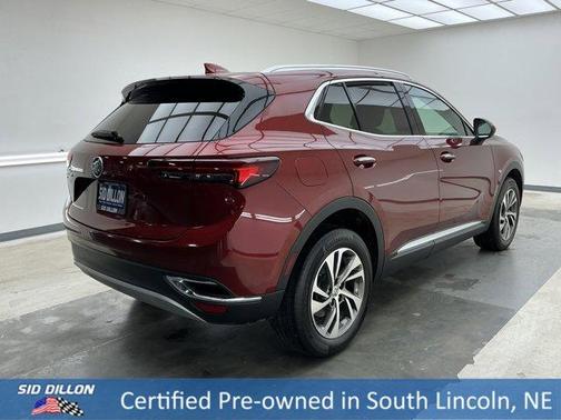 Cinnabar Metallic 2023 Buick Envision Essence