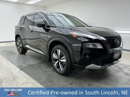 Black 2023 Nissan Rogue Platinum