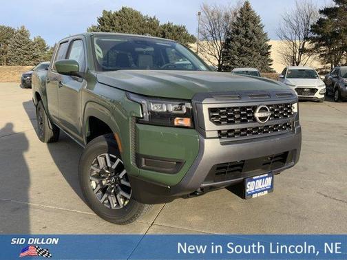 Green 2026 Nissan Frontier SV