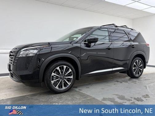 Black 2026 Nissan Pathfinder Platinum