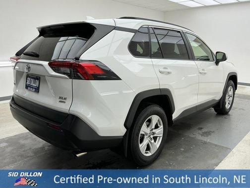Super White 2020 Toyota RAV4 XLE