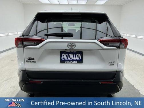 Super White 2020 Toyota RAV4 XLE