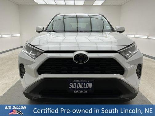Super White 2020 Toyota RAV4 XLE